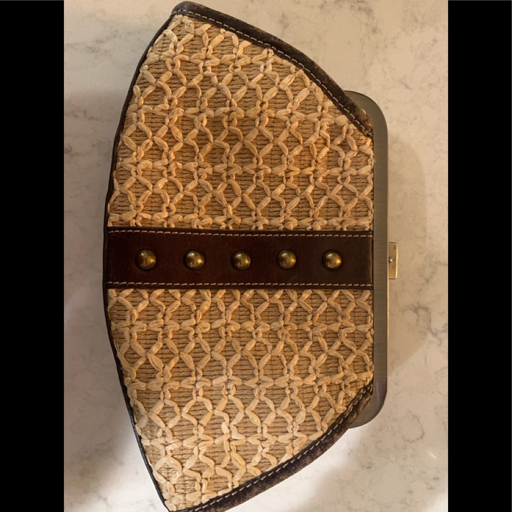 Rafe Woven Clutch Bag